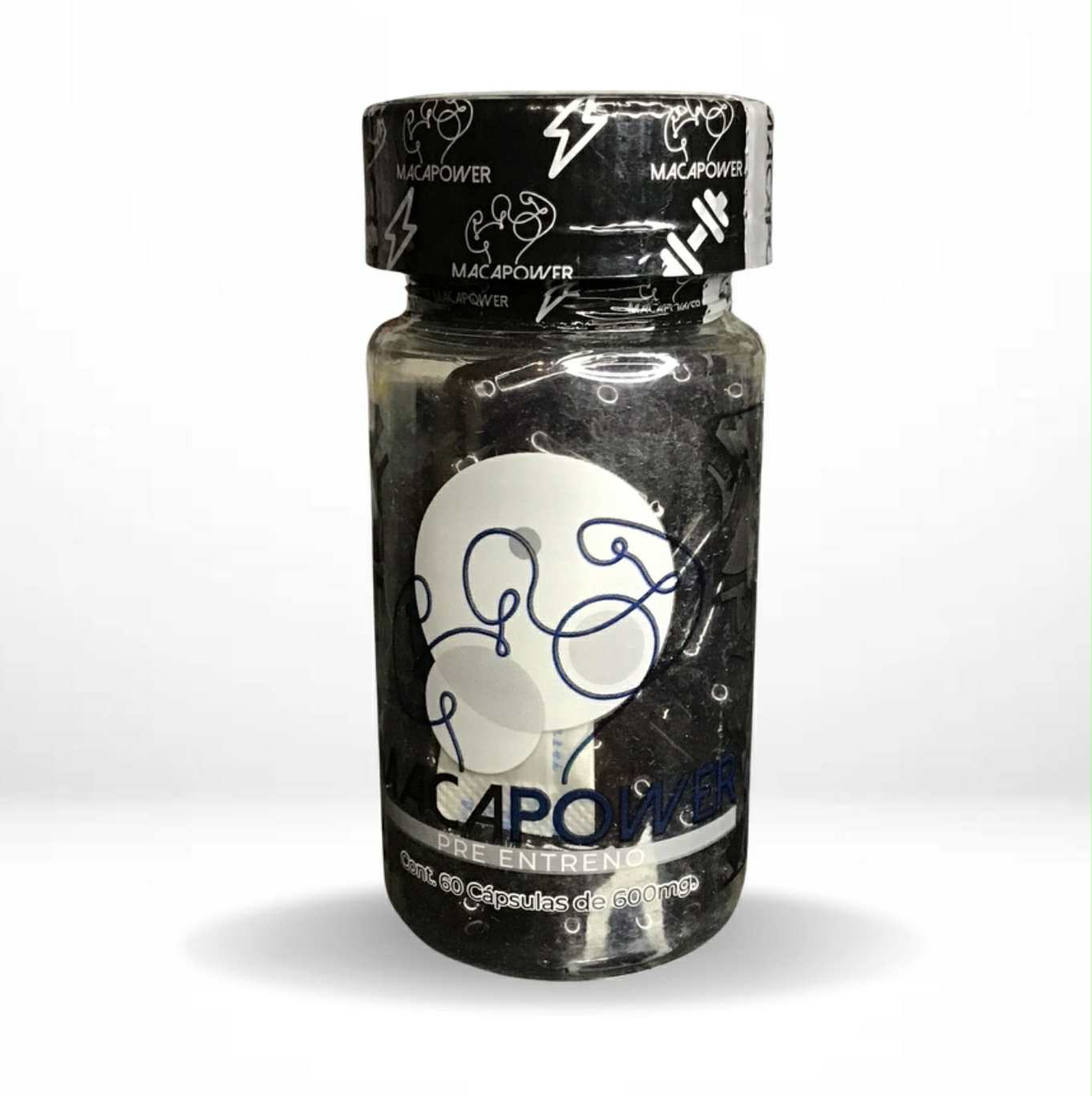 MacaPower Pre-Entreno 600mg Capsules