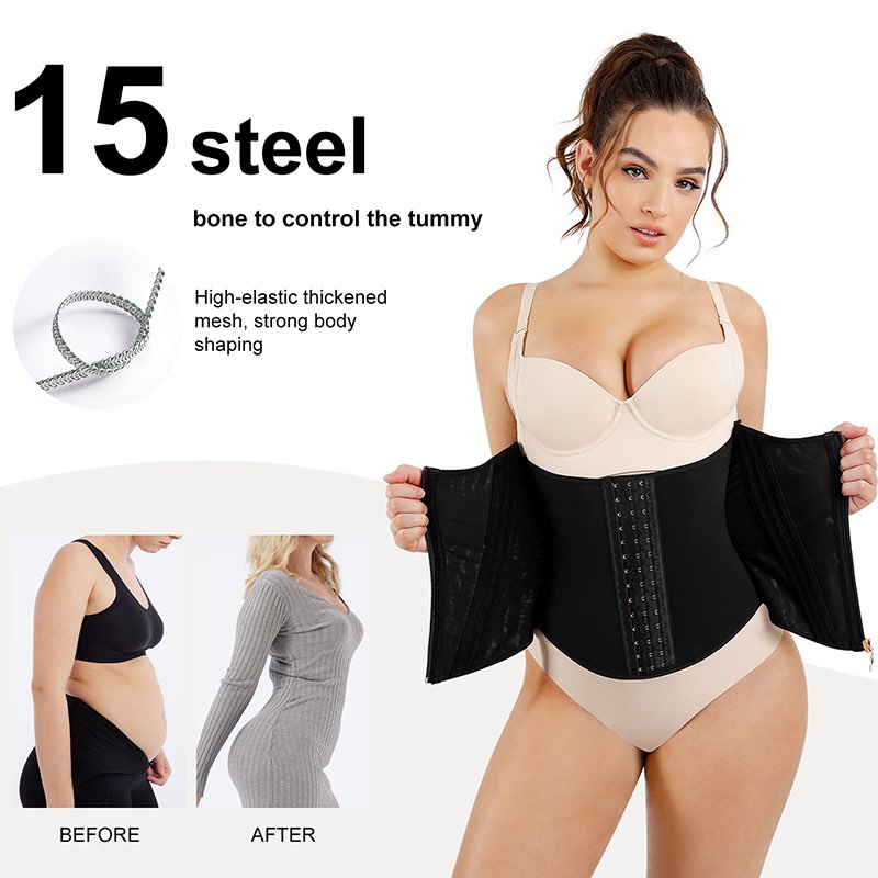 BellaFit Black Body Cincher Waist Trainer