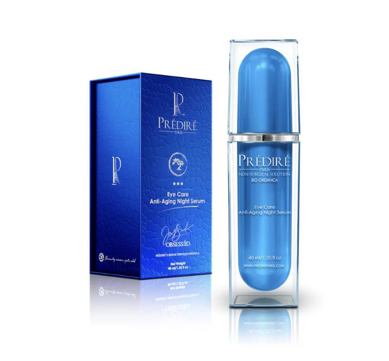 Prédiré Paris | Intensive Rapid Renewal Eye Care Anti Aging Night Serum, 40 ml / 1.35 fl oz