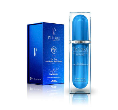 Prédiré Paris | Intensive Rapid Renewal Eye Care Anti Aging Night Serum, 40 ml / 1.35 fl oz