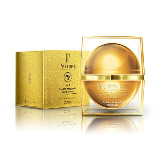 Prédiré Paris | Golden Magnetic Mud Mask Rich Collagen & Oxygen Booster, 50ml