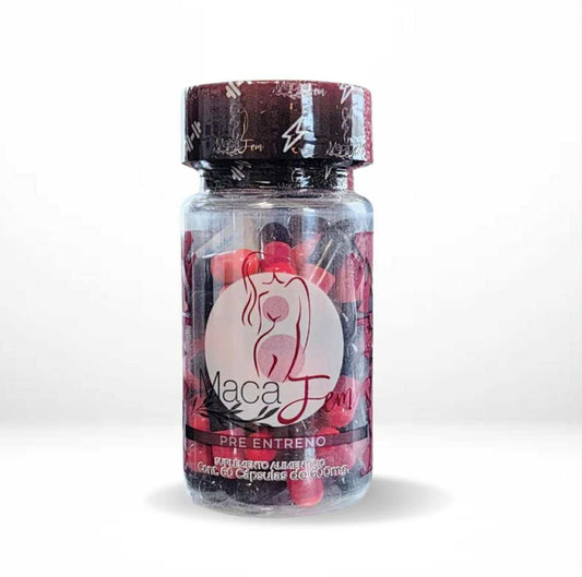 MacaFem Pre-Entreno 600mg Capsules